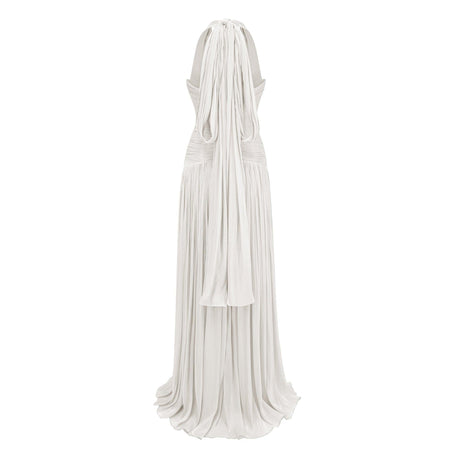 Selmori Verdelune Gathered Maxi Dress