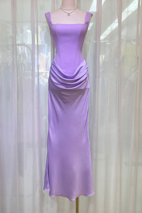 Hortense Square Neck Corset Maxi Dress