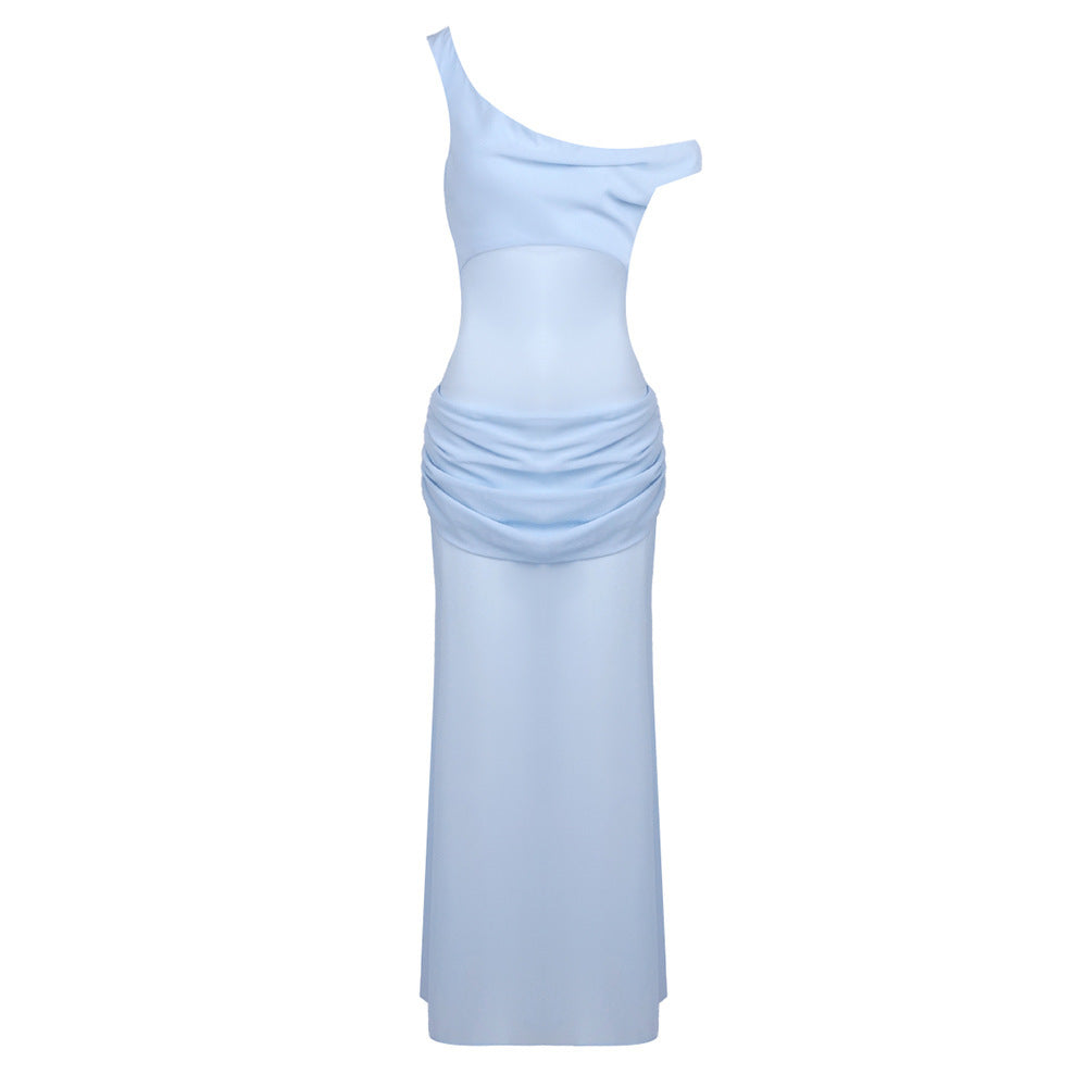 Mélanie One Shoulder Maxi Dress