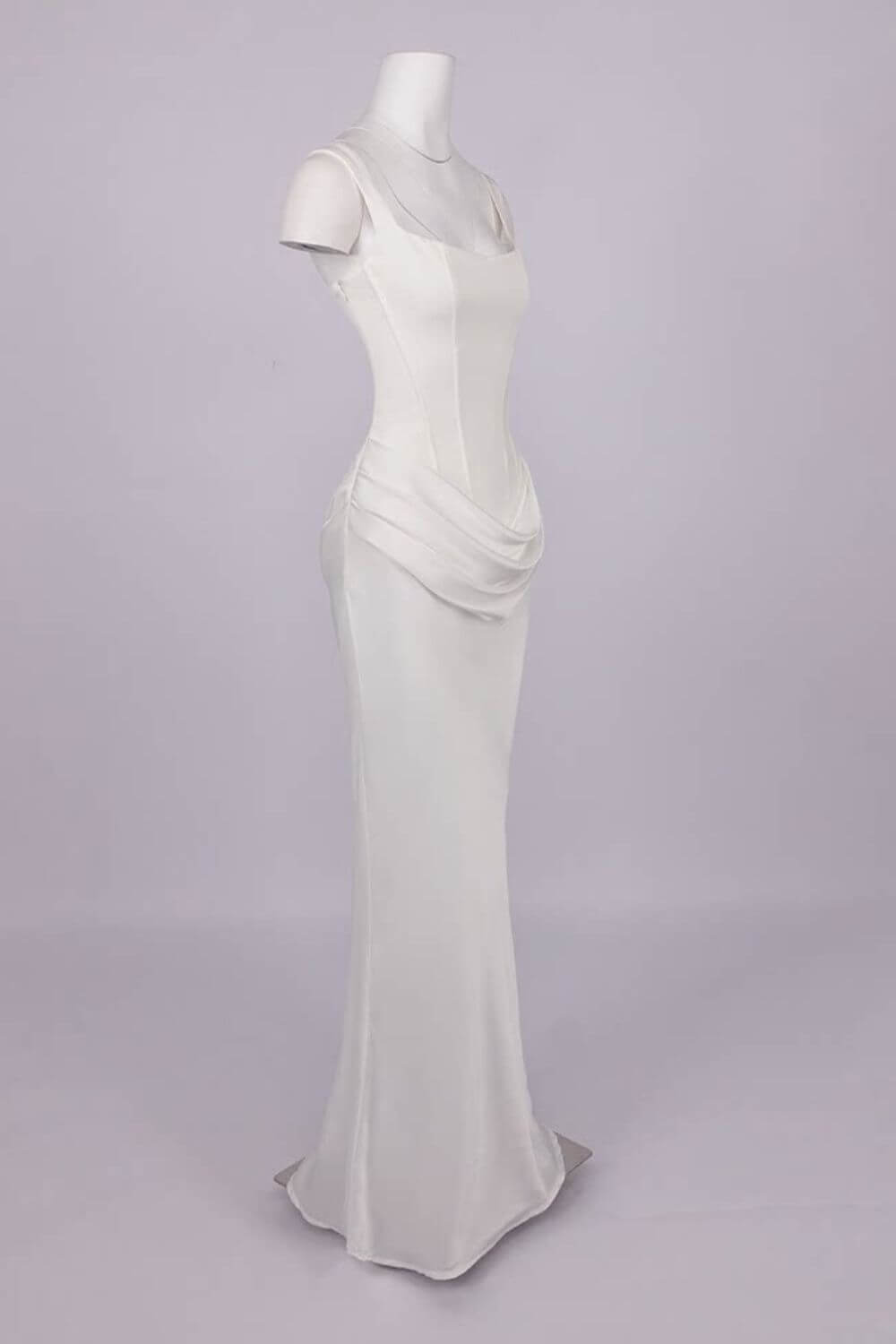 Selmori Hortense Sleeveless Square Neck Maxi Dress