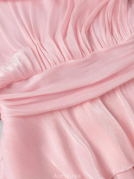 Selmori Avelisse Draped Mini Dress