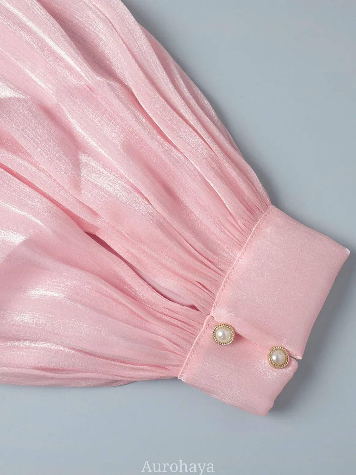 Selmori Avelisse Draped Mini Dress