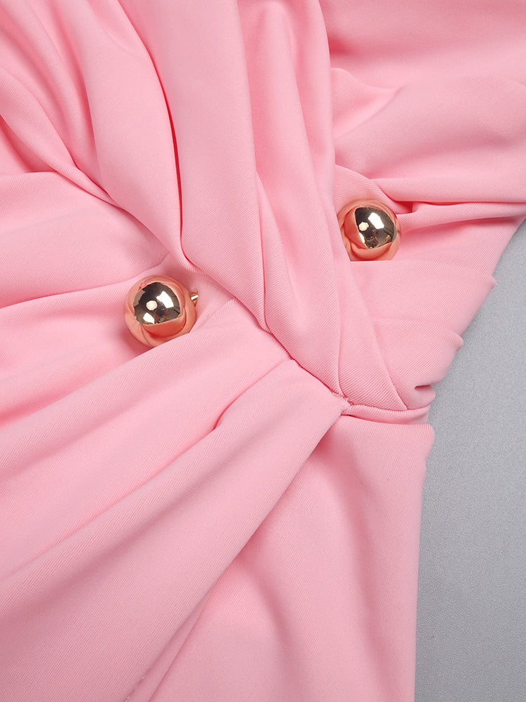 Selmori Rosalie One Shoulder Maxi Dress