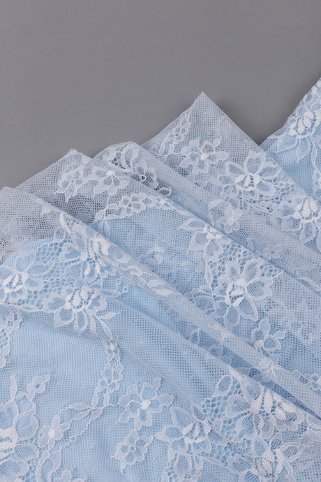 Angélique One Shoulder Draped Lace Maxi Dress - Blue_-_selmori.com_-_14