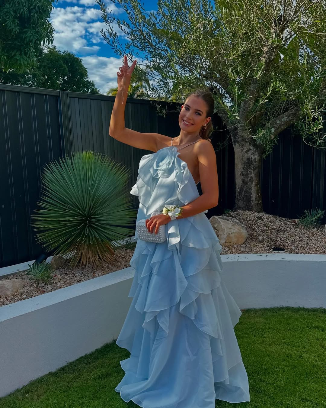 Romance Ruffle Tiered Maxi Dress