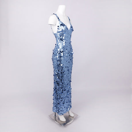 Éliane Sequin Maxi Dress