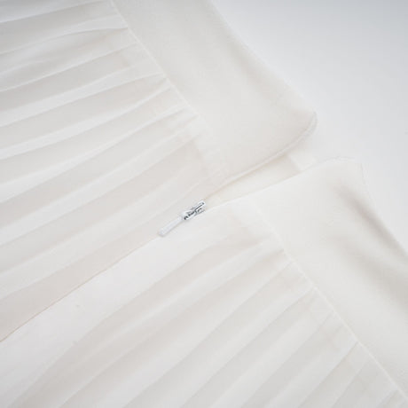 Selmori Juliette halterneck layered Maxi dress