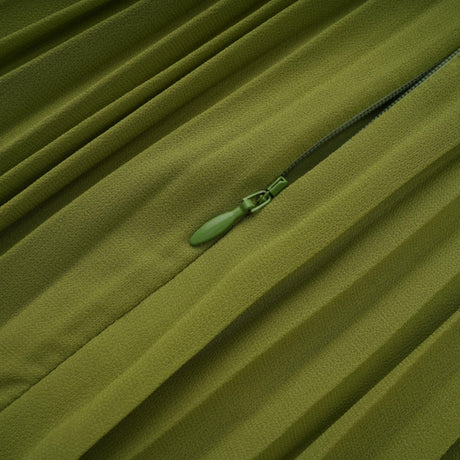 Selmori Isaline Emerald Corset Maxi Dress