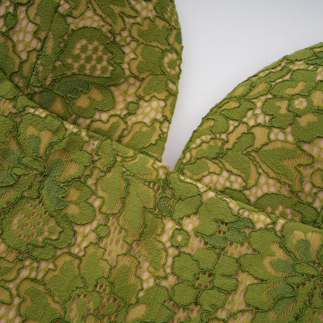 Selmori Isaline Emerald Corset Maxi Dress