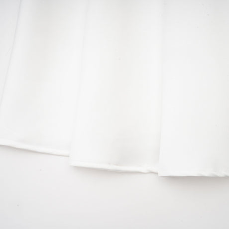 Selmori Noémie off-shoulder panelled maxi dress in White