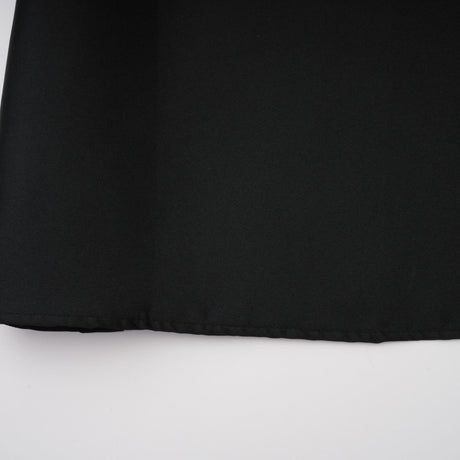 Selmori Anaïs Black Off Shoulder Polished Midi Dress