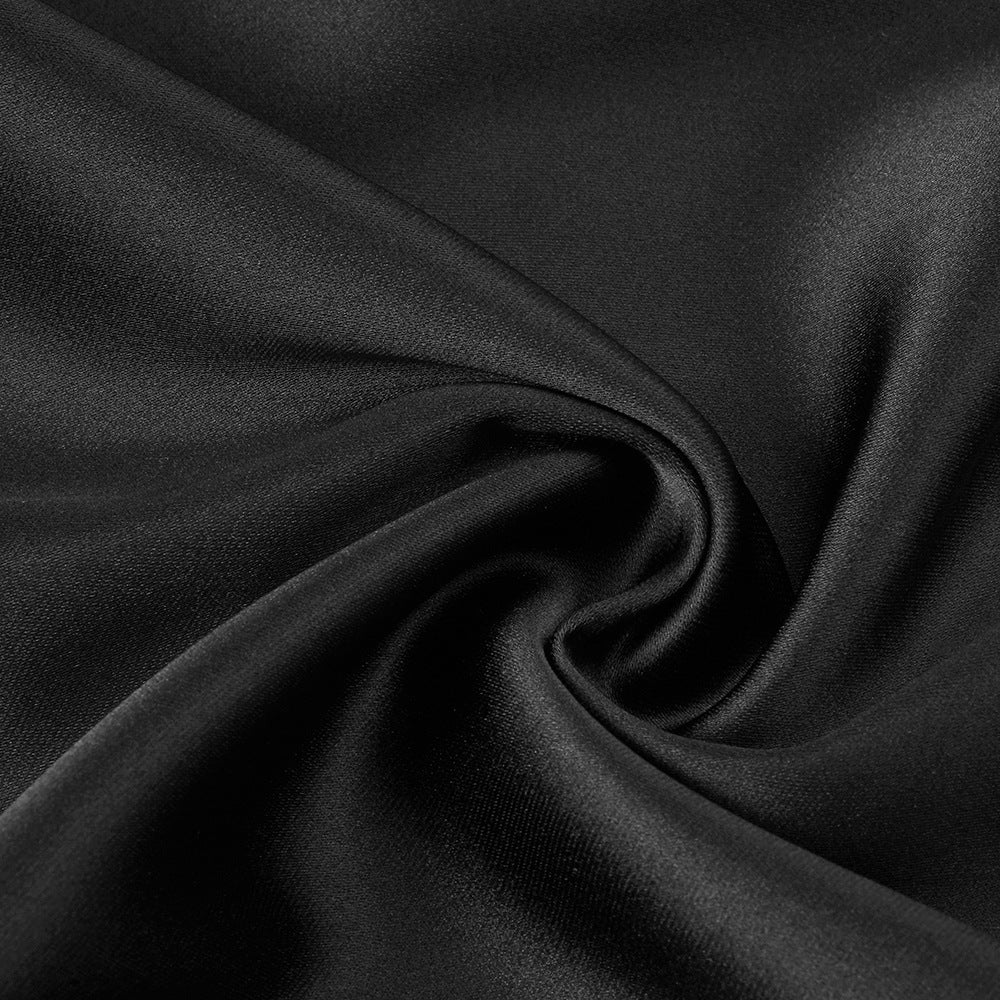 Désir Beaded Backless Maxi Dress Black