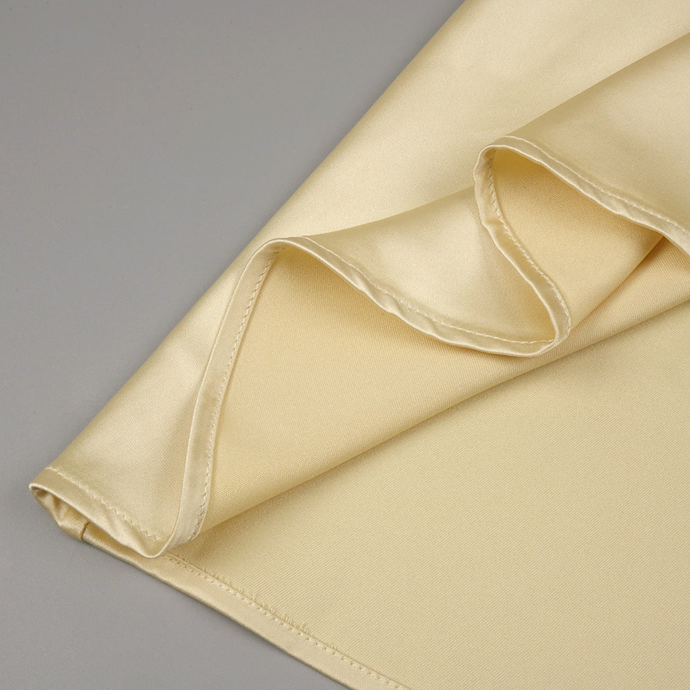 Désir Beaded Backless Maxi Dress Gold