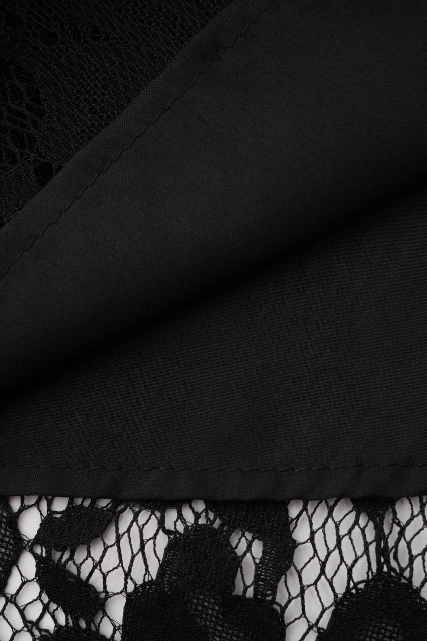 Élodiane Jewel-Button Bell-Sleeve Lace Maxi Dress - Black_-_selmori.com_-_15