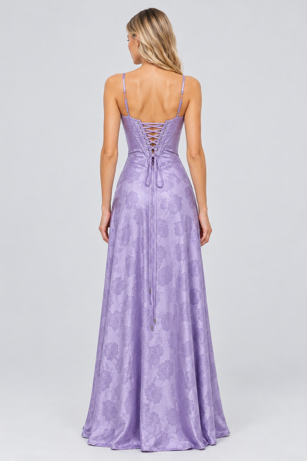 Faustine Floral Jacquard Corset Maxi Dress - Lavender_-_selmori.com_-_02