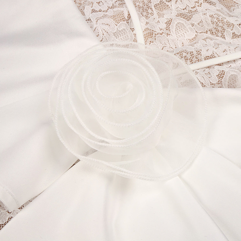 Floriane Lace Maxi Dress