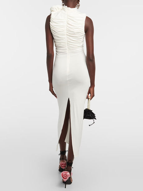 Selmori Odette Elegant Sleeveless Midi Dress