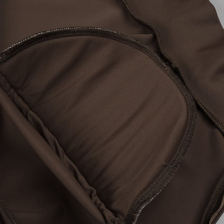 Selmori Laurence Mock Neck Corset Maxi Dress