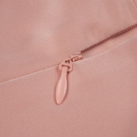 Joséphine Cowl Neck Satin Midi Dress