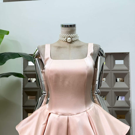 Harmonie Satin Mini Dress