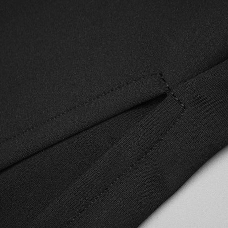 Éclatante Corset High Slit Mesh Maxi Dress