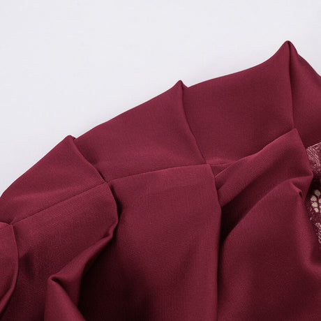 Lina Elegant Lace Corset Mini Dress