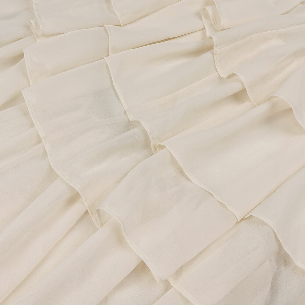 Selmori Justine Strapless Tiered Maxi Dress