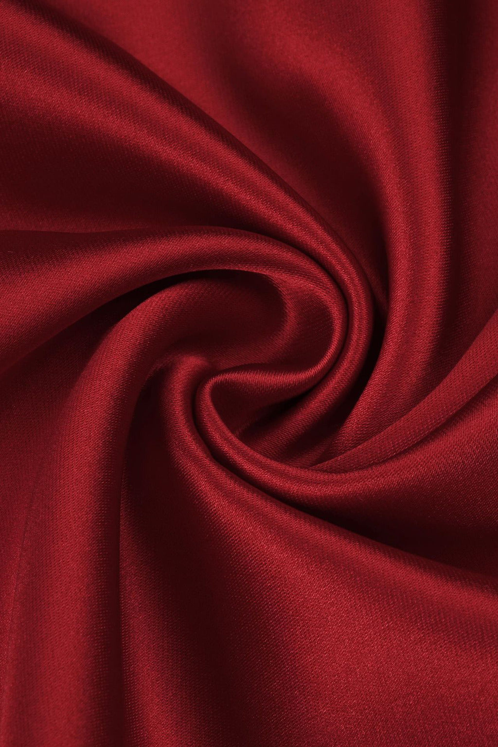 Oriane High-Neck Chain-Back Satin Maxi Dress - Red_-_selmori.com_-_09