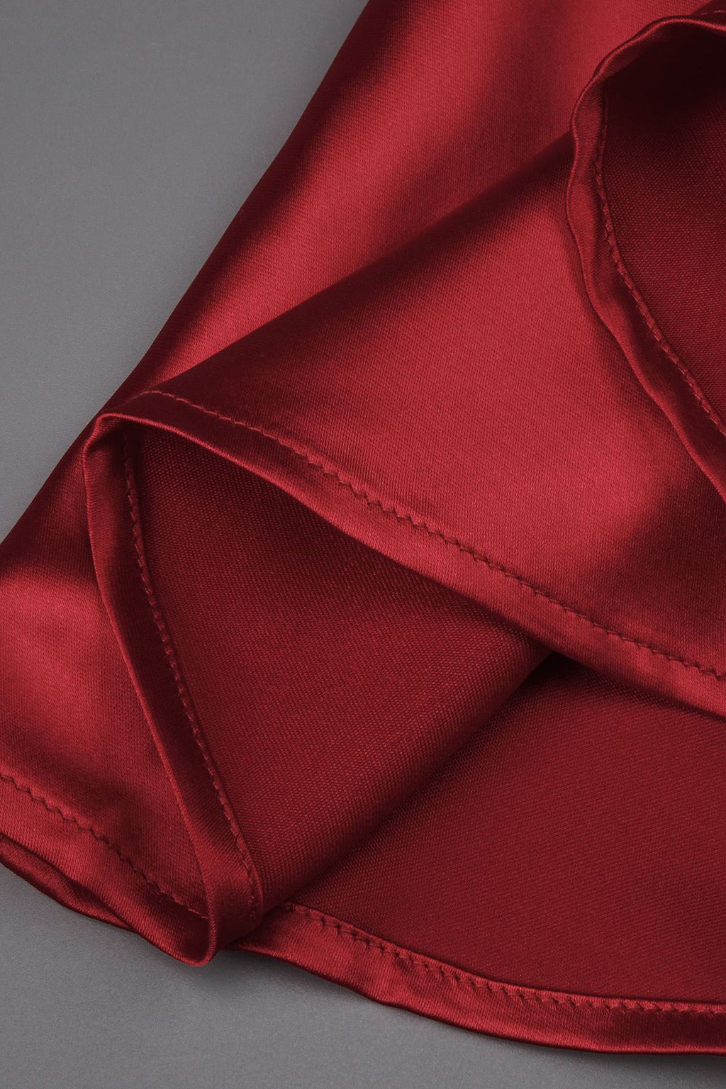 Oriane High-Neck Chain-Back Satin Maxi Dress - Red_-_selmori.com_-_10