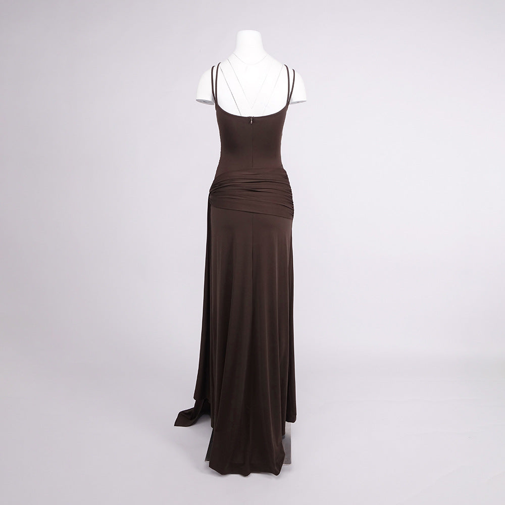 Paloma Multi-Strap Cut-Out Maxi Dress