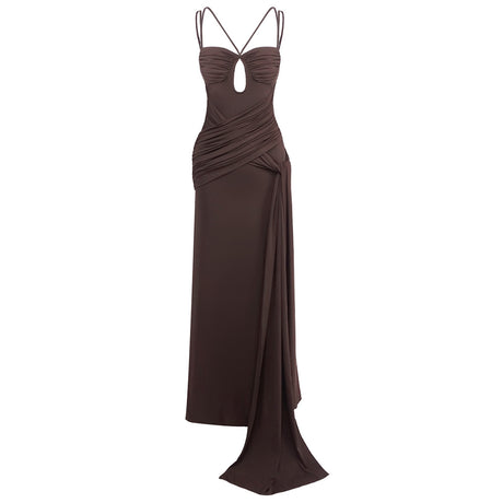 Paloma Multi-Strap Cut-Out Maxi Dress