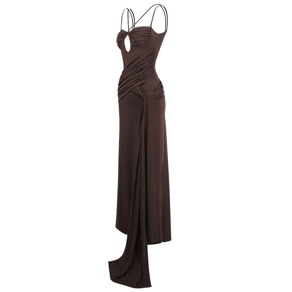 Paloma Multi-Strap Cut-Out Maxi Dress