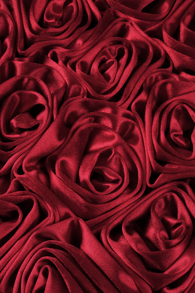 Rosabel Rose Corset Mini Skirt Set - Black_-_selmori.com_-_10