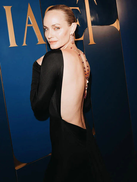 Selmori Orianne Long Sleeve Backless Maxi Dress