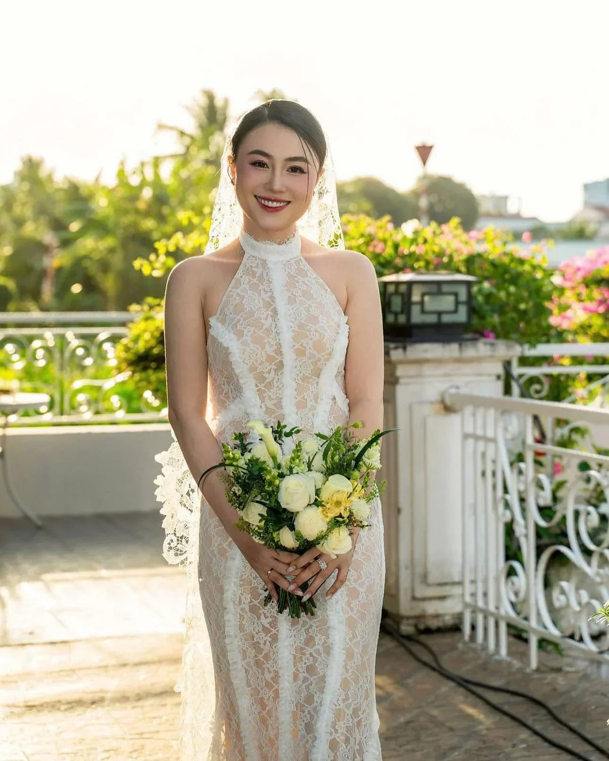 Selmori Tatiana Halter Backless Maxi Dress