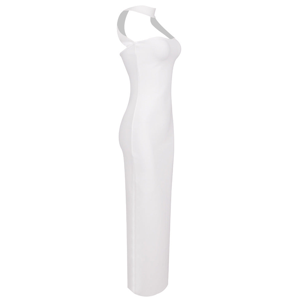 Clémence Strapless Evening Maxi Dress