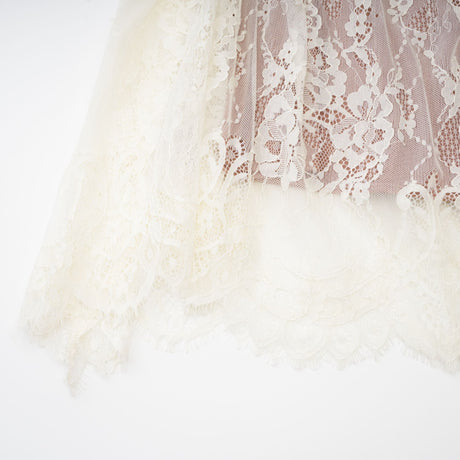 Symphonie Lace Square Neck Bodycon Maxi Dress