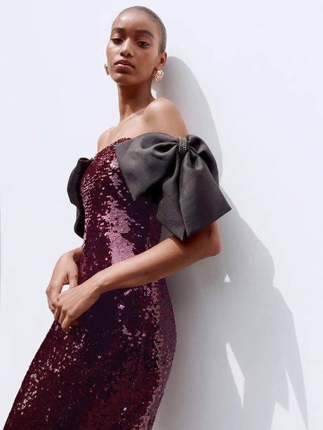 Selmori Mirabelle Sequin Maxi Dress