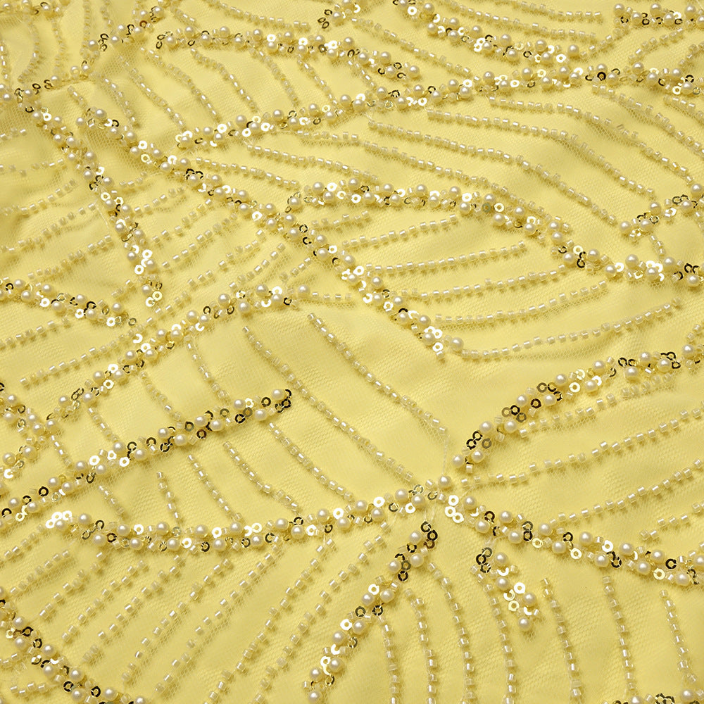 Vitesse Halter Maxi Dress with Bow in Yellow