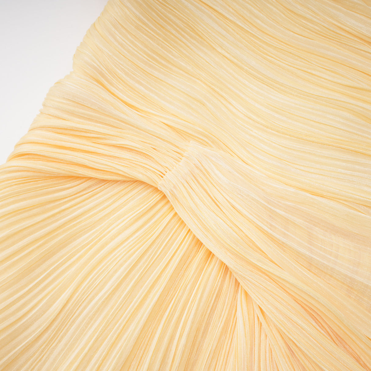 Cocon Asymmetrical Ruched Maxi Dress / Yellow