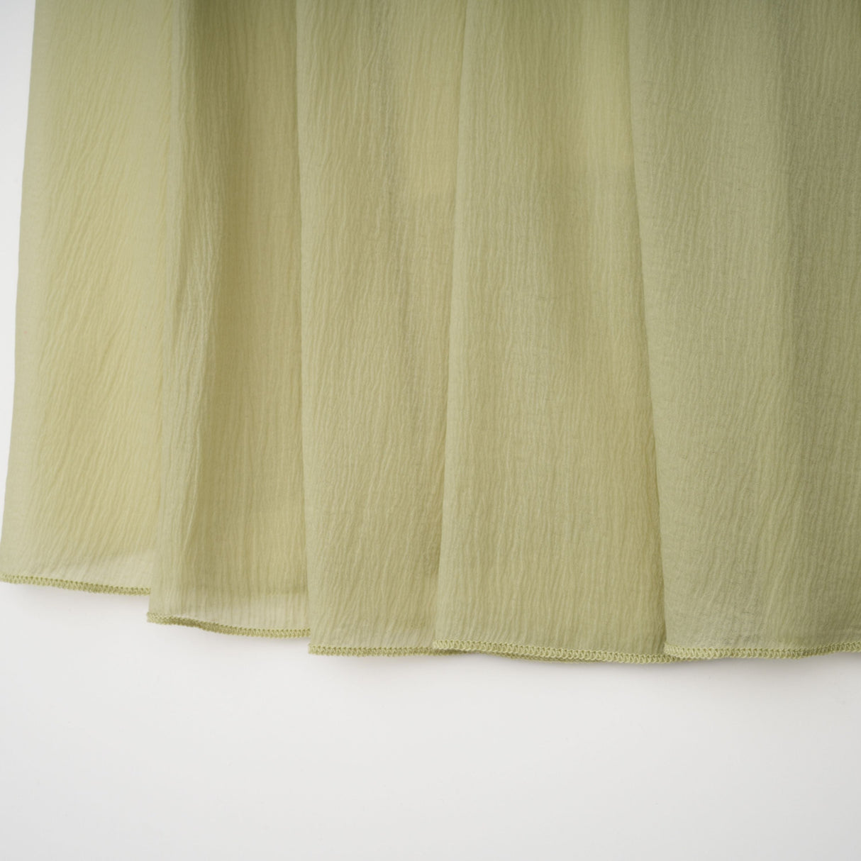 Olympe Ruffled Shirred Tulle Maxi Dress Green
