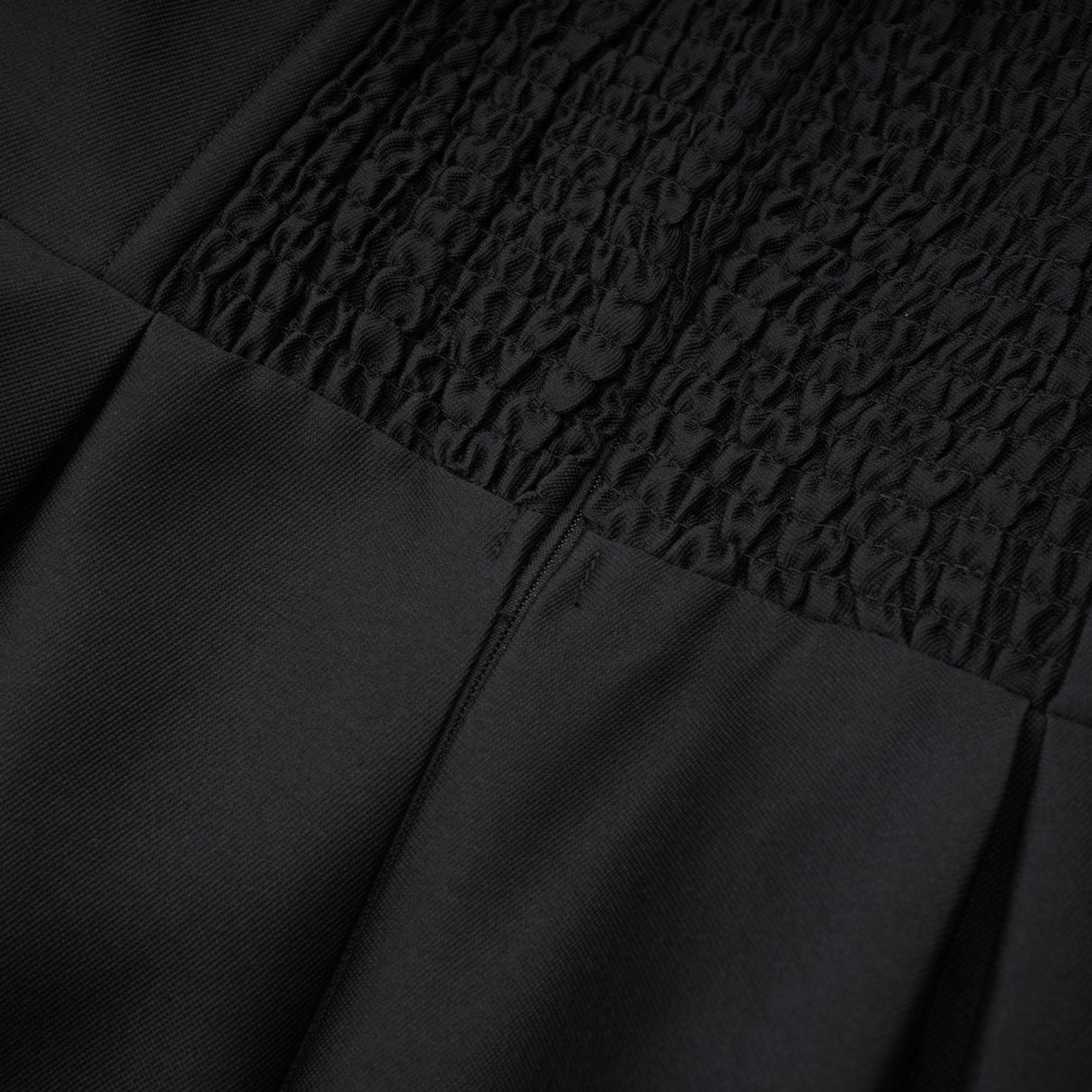 Prouesse black bowknot midi dress