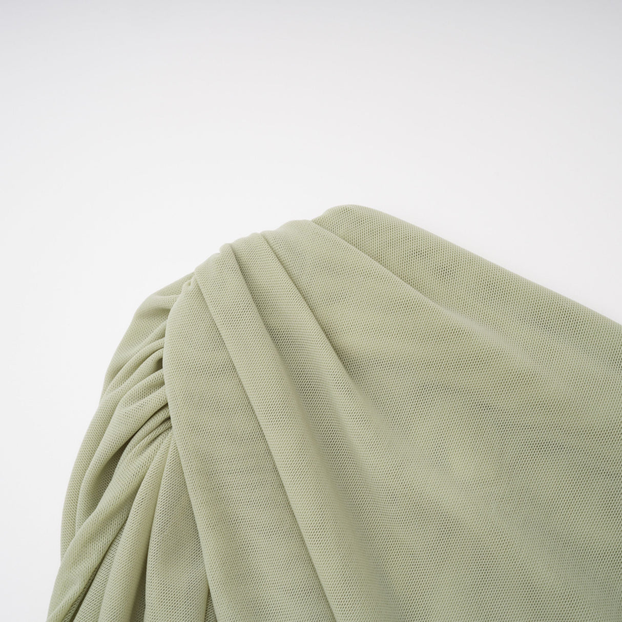 Zulma One Shoulder Top & Skirt Set Green