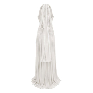 Selmori Verdelune Gathered Maxi Dress