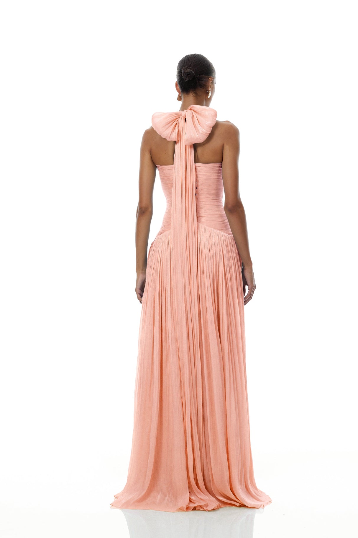 Verdelune Gathered Maxi Dress
