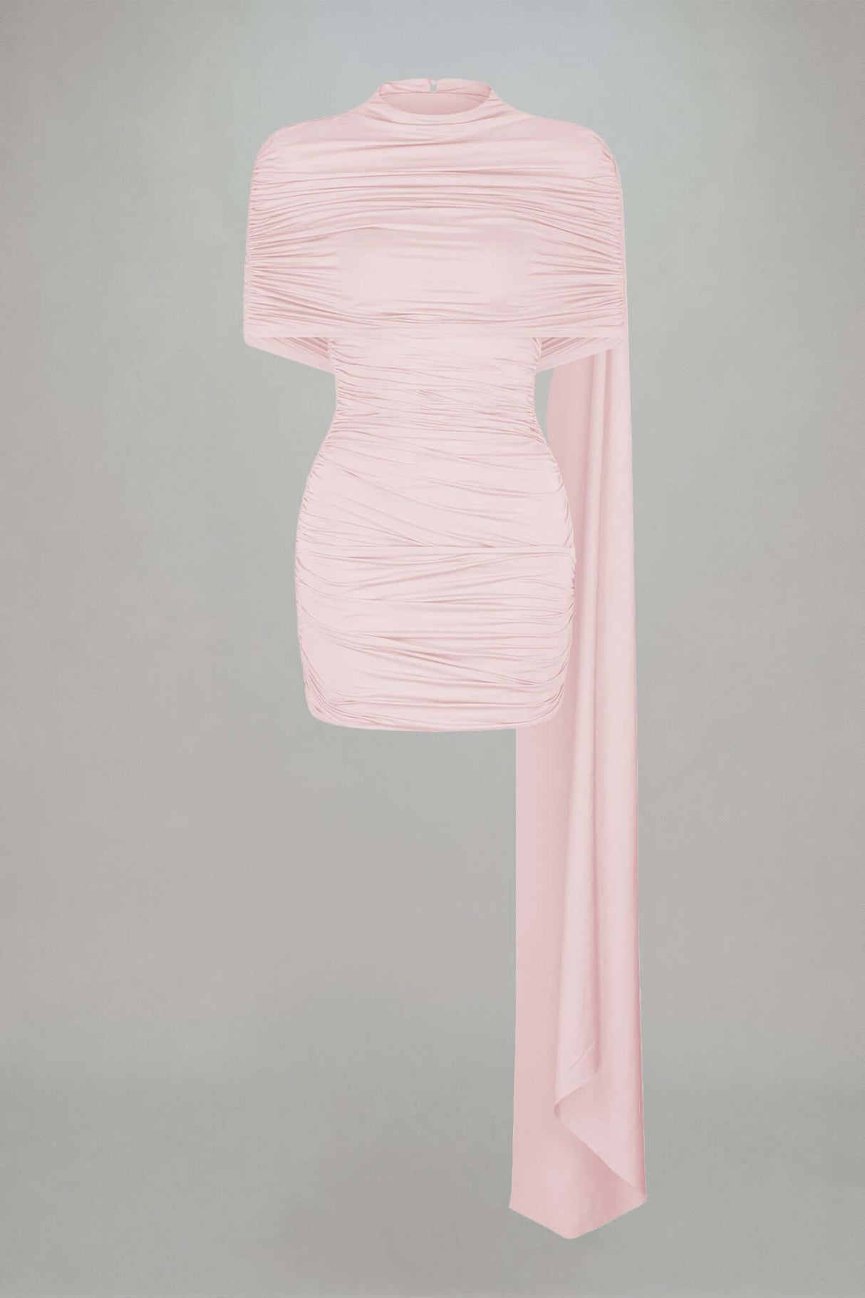 Selmori Panorama Ruched Draped Mini Dress