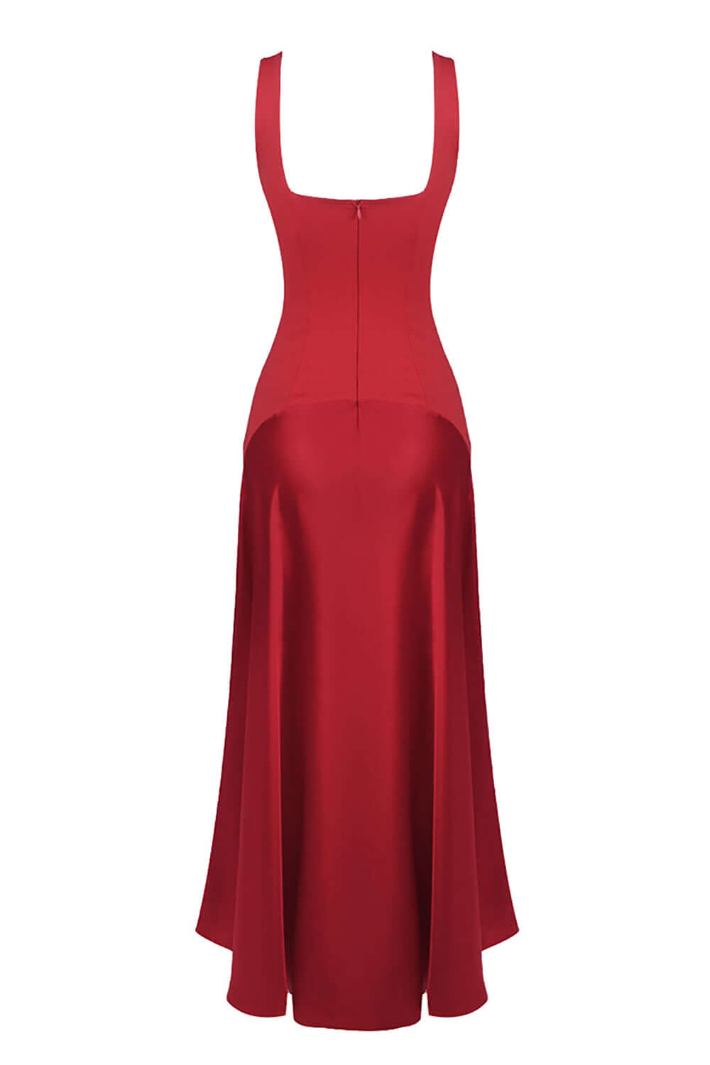 Selmori Zizanie Square Neck Sleeveless Maxi Dress