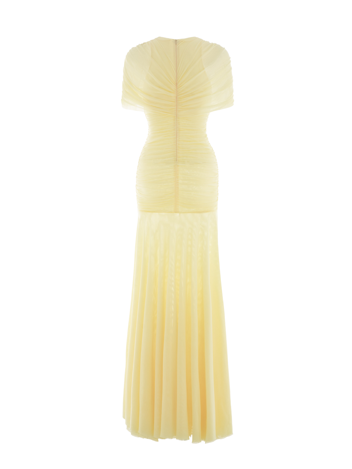 Selmori Mado One Shoulder Ruched Maxi Dress