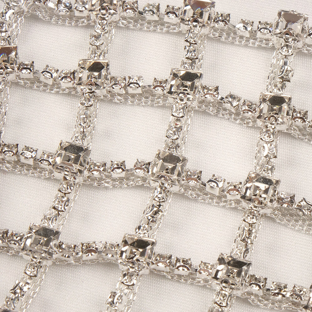 Désir Beaded Backless Maxi Dress White