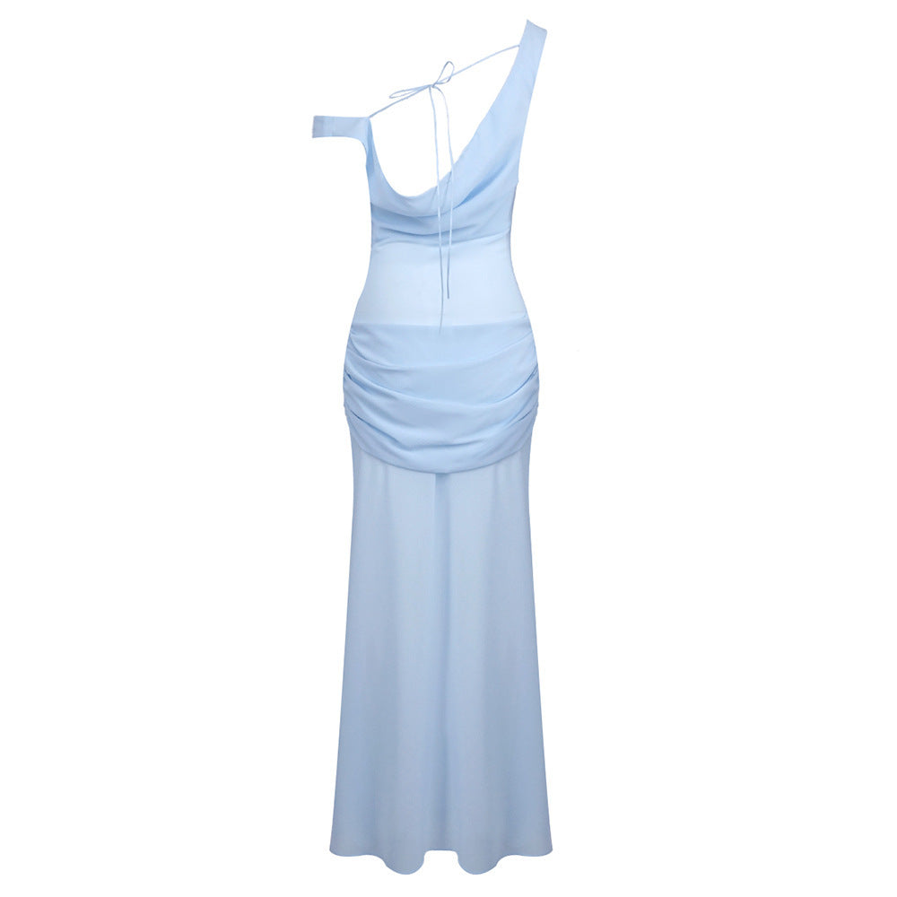 Mélanie One Shoulder Maxi Dress
